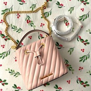 Michael Kors pink bag + free matching wallet